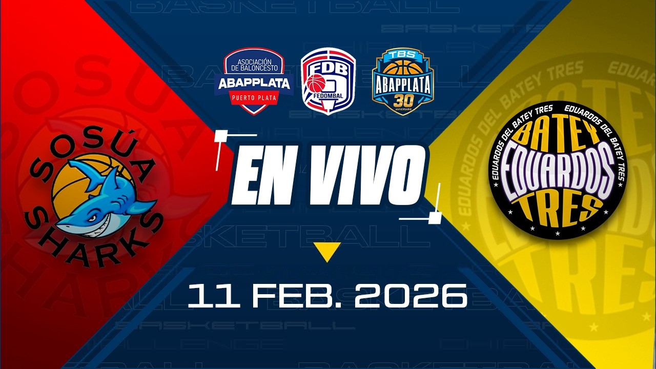 SOSÚA SHARKS vs EDUARDOS DEL BATEY / Torneo 