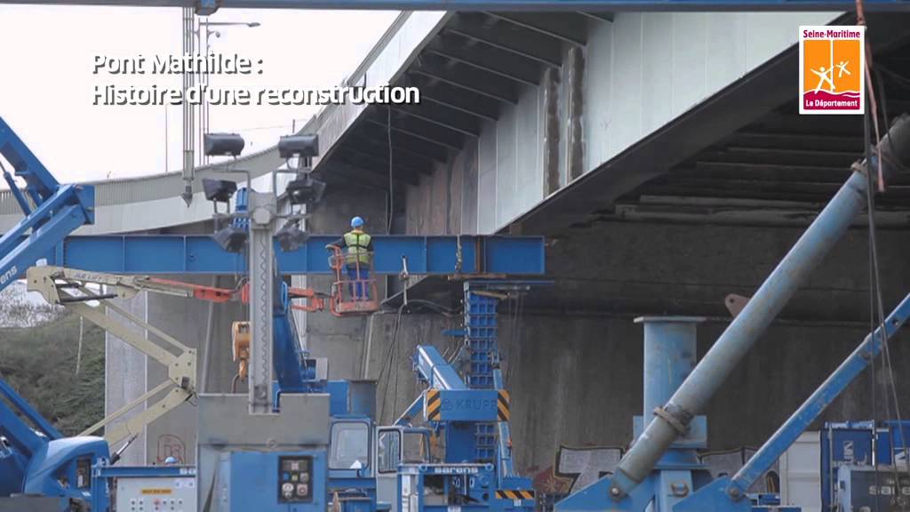 Pont Mathilde : Histoire d'une reconstruction