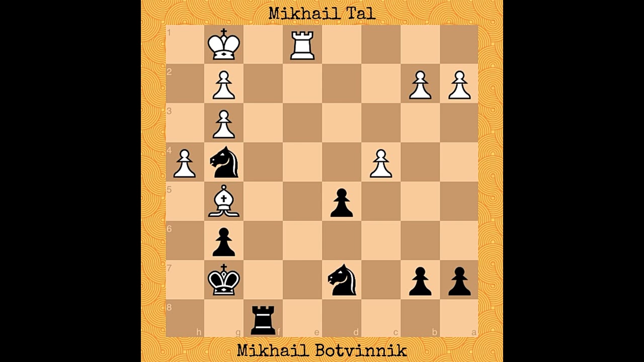 Mikhail Tal vs Mikhail Botvinnik | World Championship Match (1960)