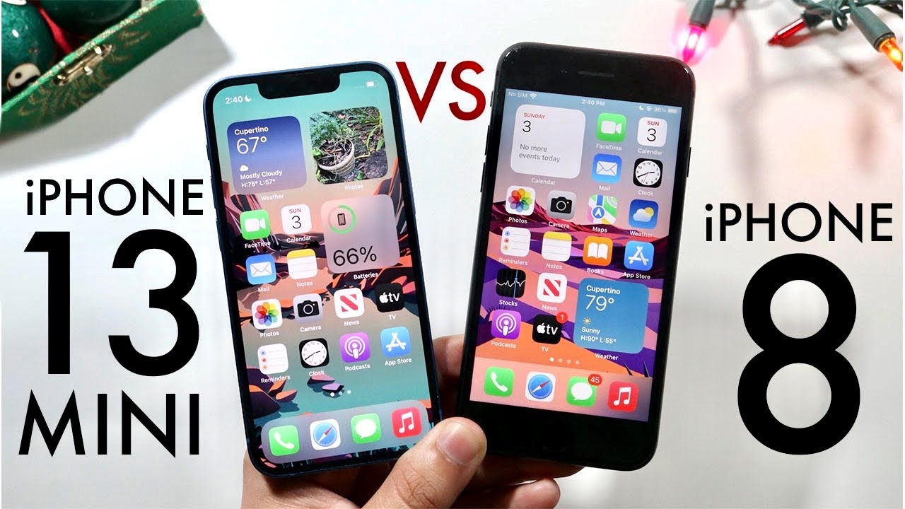iPhone 13 Mini против iPhone 8! (Сравнение) (Обзор)