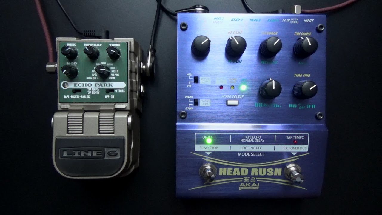 Akai Headrush  vs. Line6 Echo Park