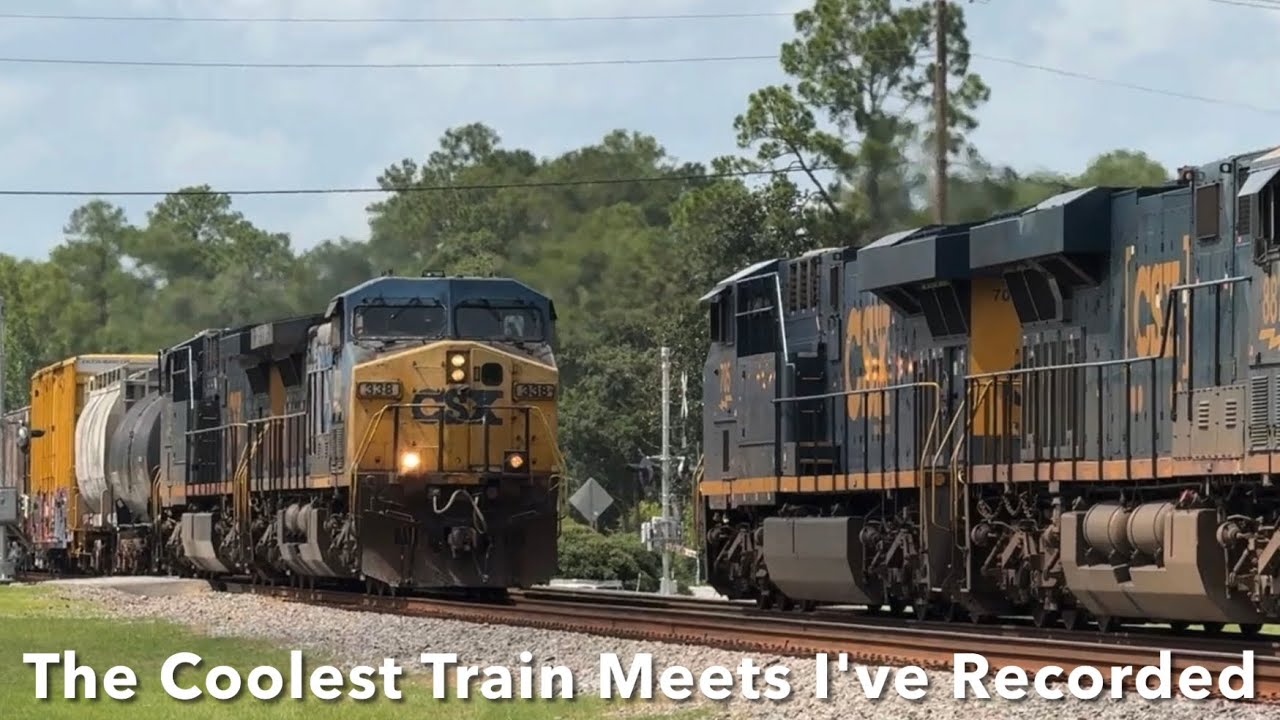 3000 Subscriber Special! The Coolest Train Meets and Races I've recorded! 