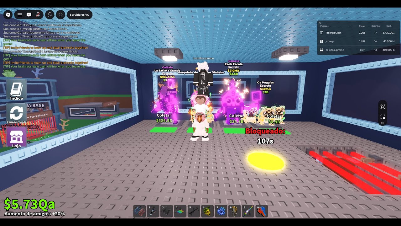 Live jogando com geral