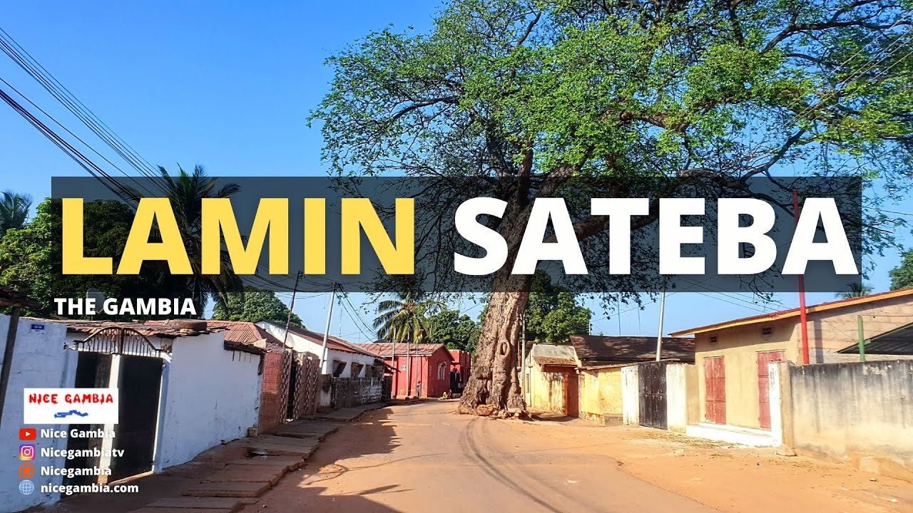 Lamin Sateba in The Gambia Cities Towns and Villages