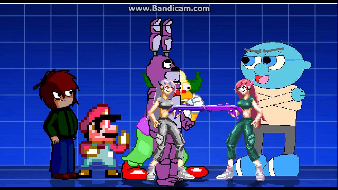 Mugen 1.1 Random 4v4 Battle Episode 1