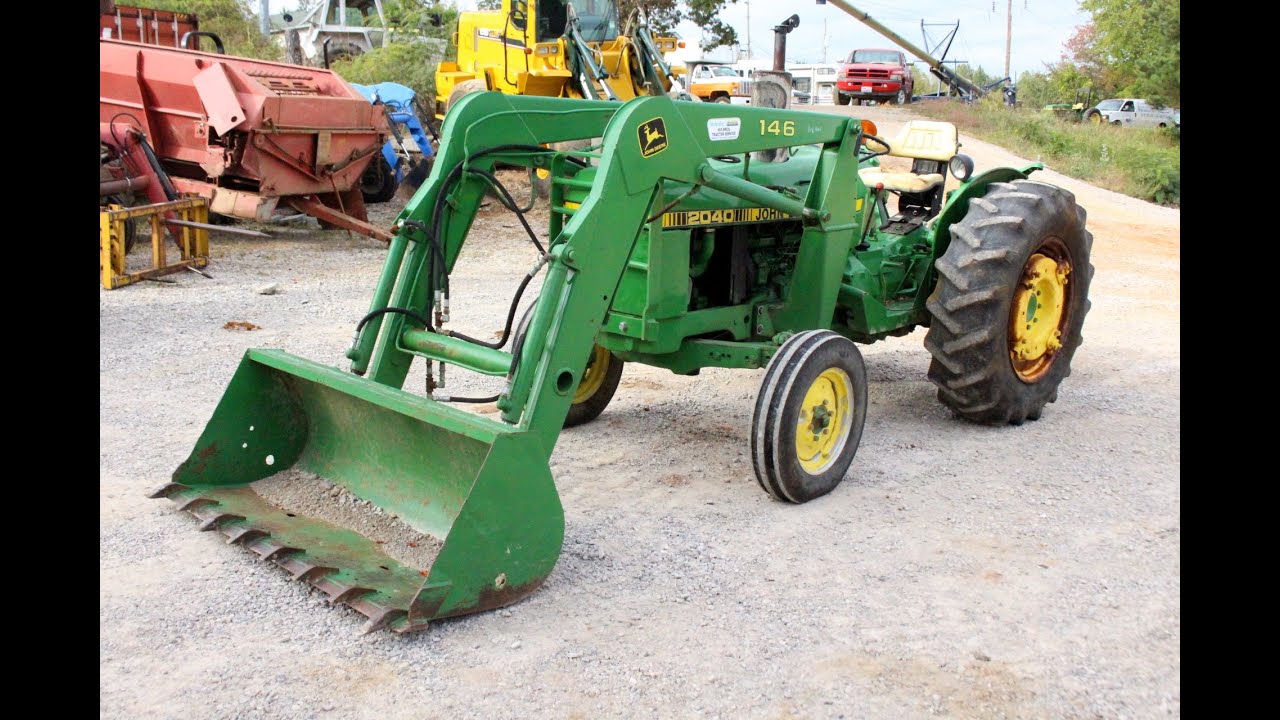 1982 John Deere 2040 2WD Online at Tays Realty & Auction, LLC