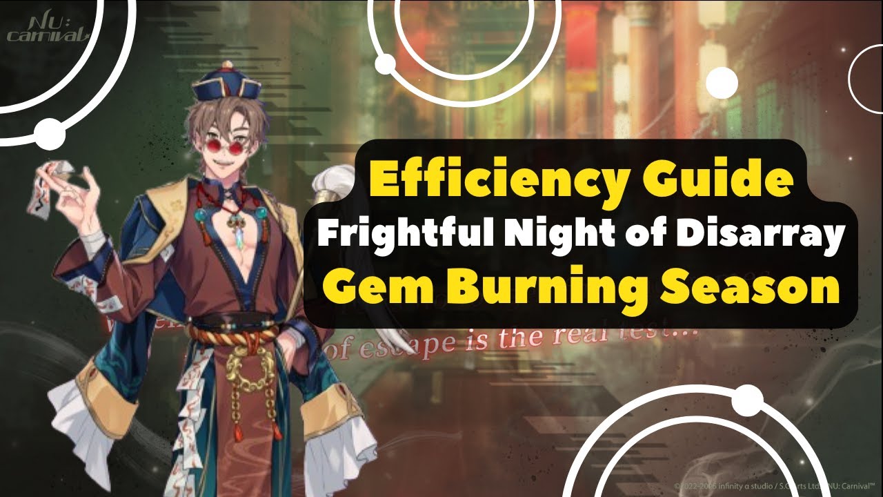 Frightful Night of Disarray Efficiency Guide || Nu:Carnival