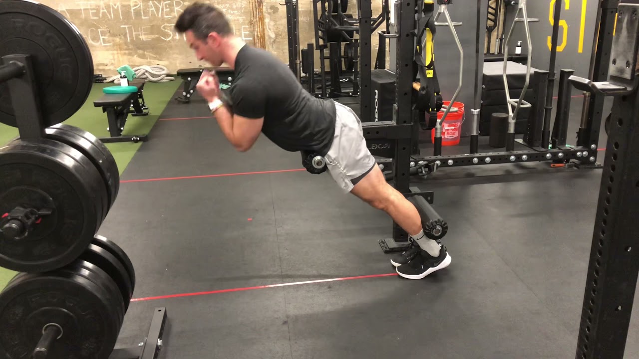 Spotter Arm Leg Roller 45-degree Back Extension
