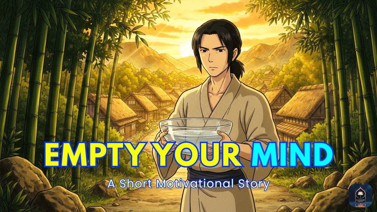 Empty Your Mind – A POWERFUL Motivational Story About Overthinking That Will Change Your Life