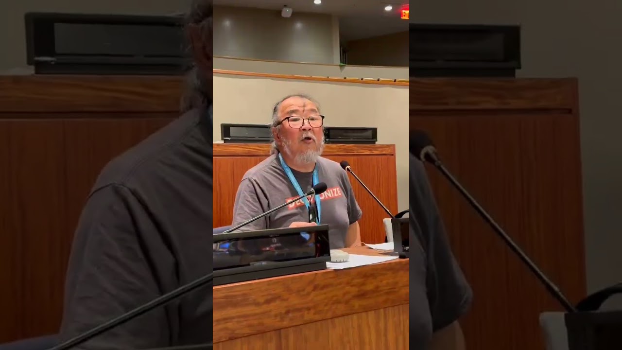 Выступление Павла Суляндзига. UNPFII 2025
