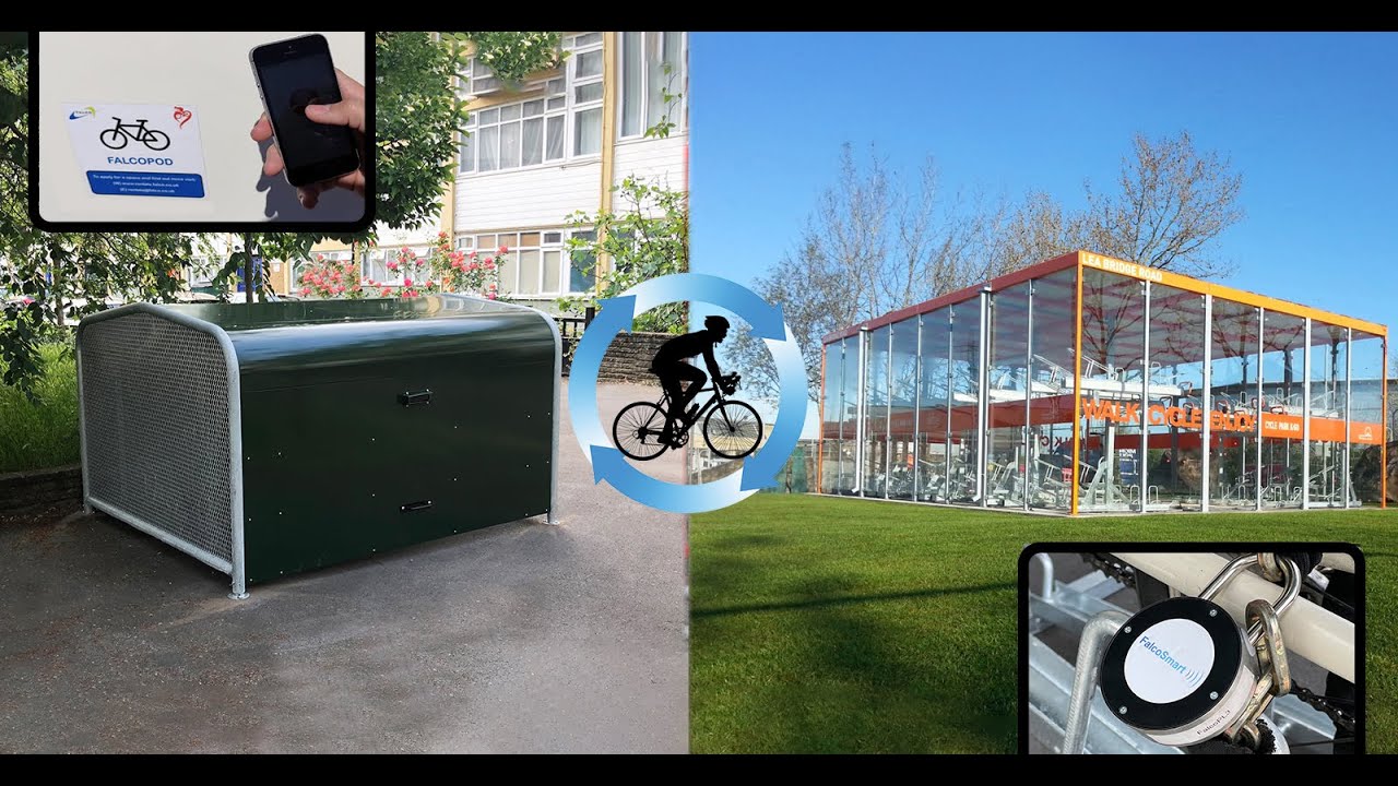 From ‘home to hub’ - an App-based, End-to-end Cycle Parking Journey using the new FalcoSmart App