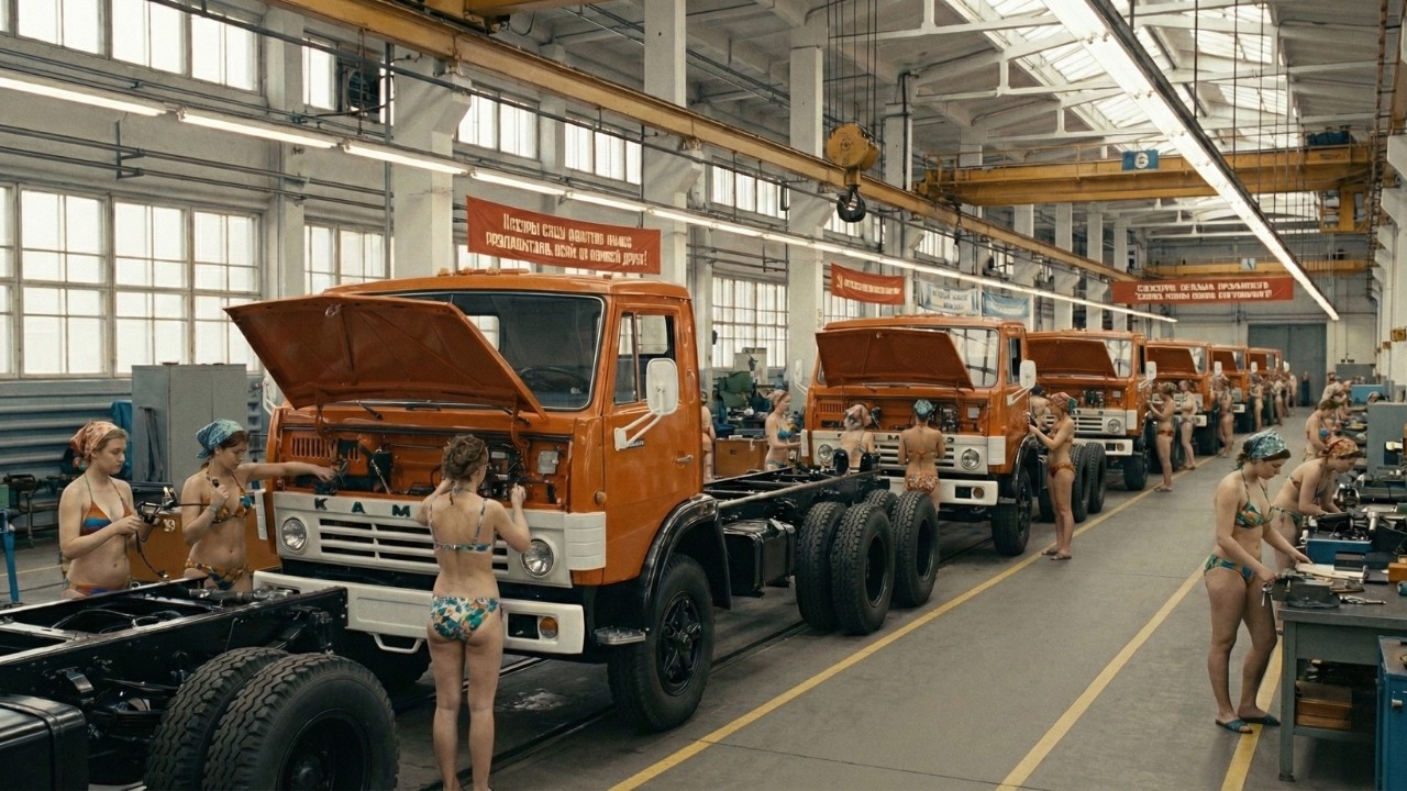 Brezsnyev őrült terve: Kamaz, amit a világvégére terveztek