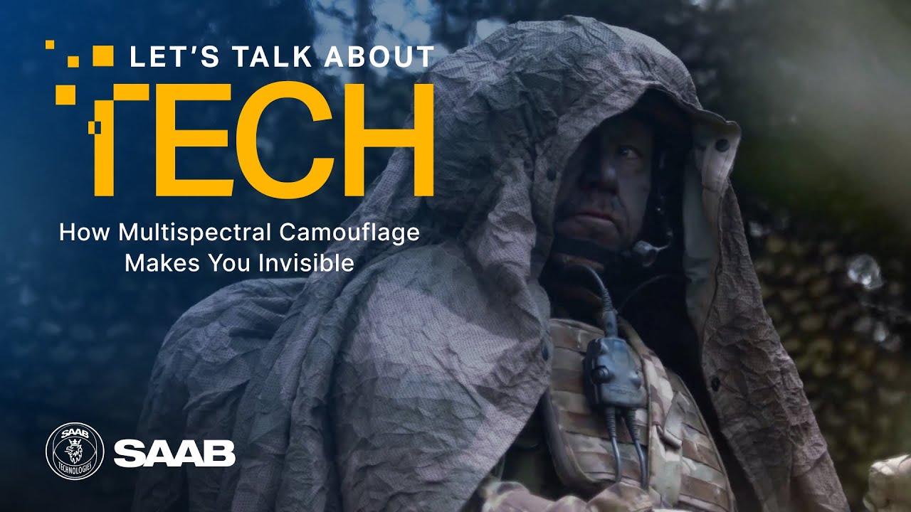 Let's talk about tech: How multispectral camouflage makes you invisible
