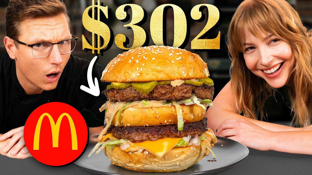 $302 McDonald's Big Mac Taste Test (ft. Stevie Wynne Levine)