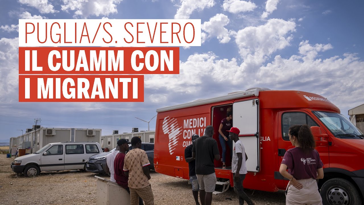 Il Cuamm con i migranti a San Severo