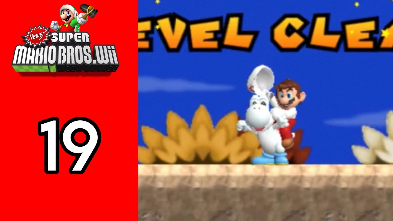 ❤ NEWER Super Mario Bros. Wii! (100%) World 7 | Sky Mountain/Starry Skies [1/3] (Episode 19)