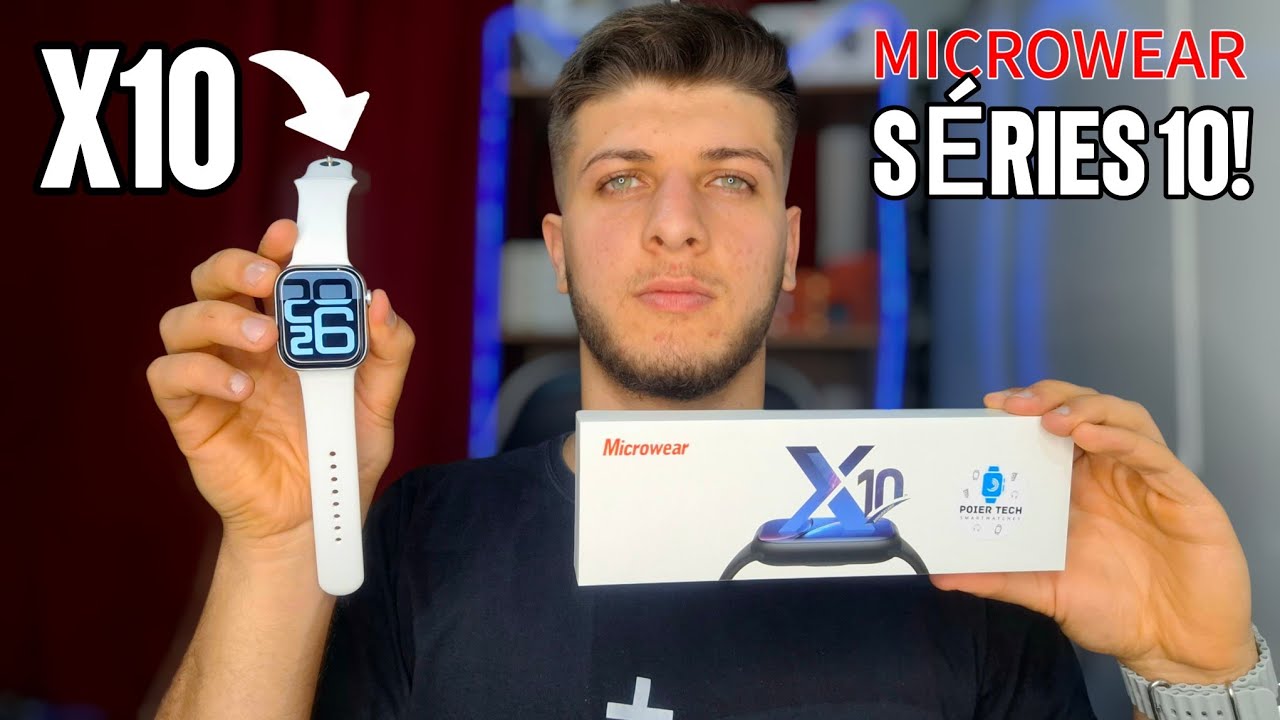 REVIEW do SMARTWATCH X10 MICROWEAR LANÇAMENTO 2025