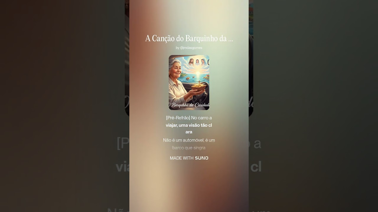 A Canção do Barquinho da Caridade