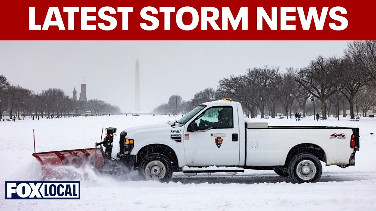 Winter storm continues across the DMV
