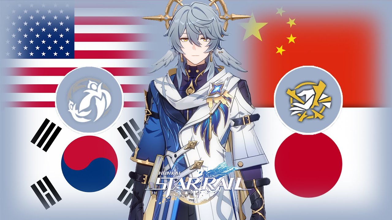 Sunday Voice in 4 Different Languages (Skills & Ultimate) | Honkai: Star Rail Sunday