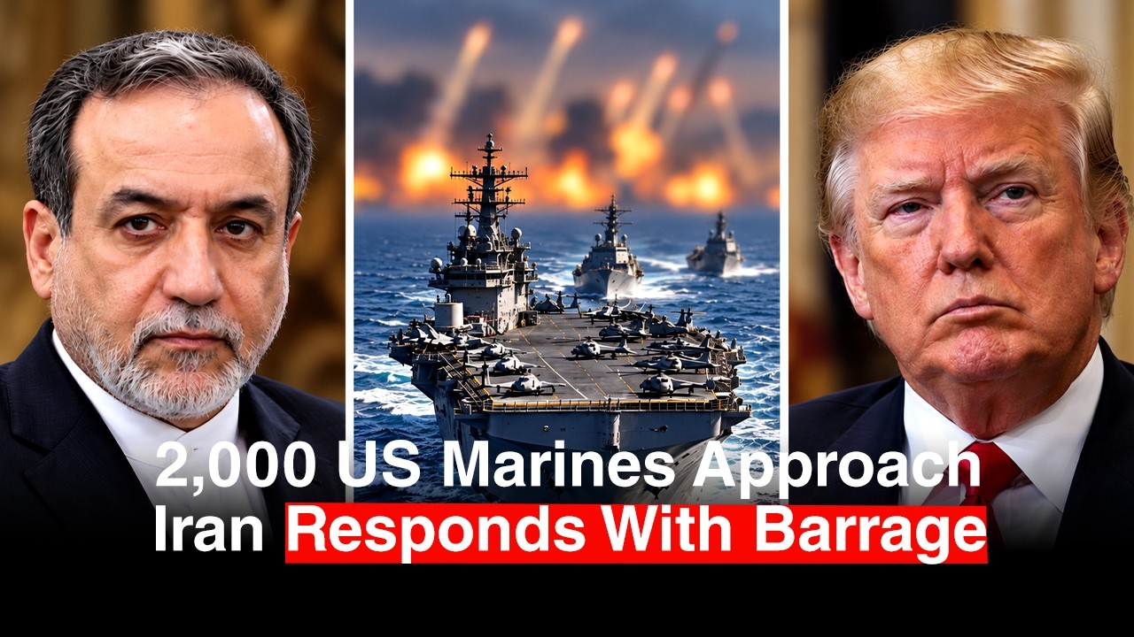 Иран наносит массированный удар, пока 2000 американских морпехов приближаются к зоне конфликта на...