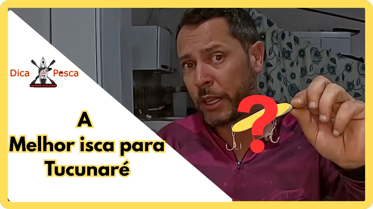🎣 A MELHOR ISCA para pegar TUCUNARÉ! (O Segredo Que Ninguém Te Conta!)