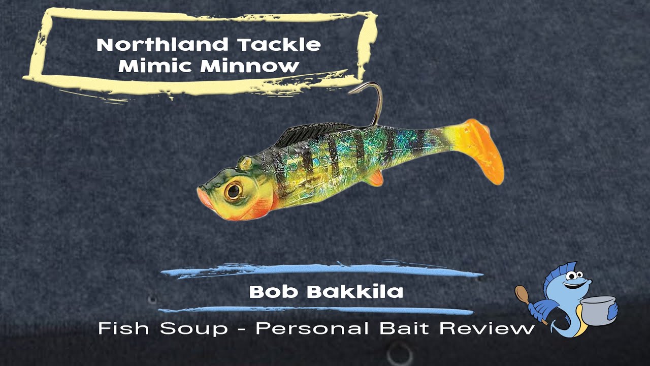 Northland Tackle Mimic Minnow Bait Review by Bob Bakkila