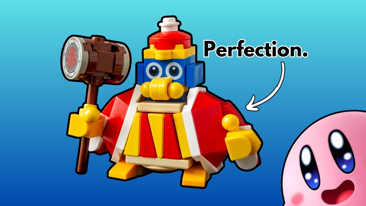 I Found The BEST Custom LEGO KIRBY Figure Ever!