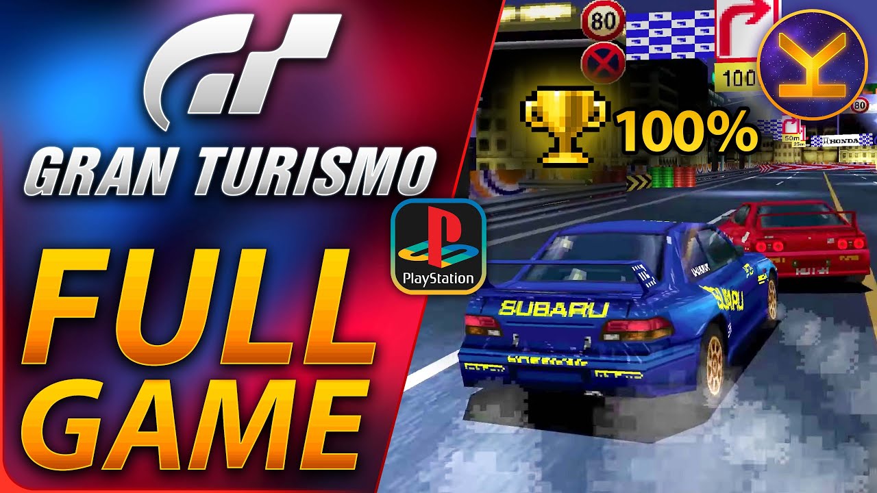 Gran Turismo 1 (1997) PlayStation - Full Game 100% Completion (PS1) Gameplay