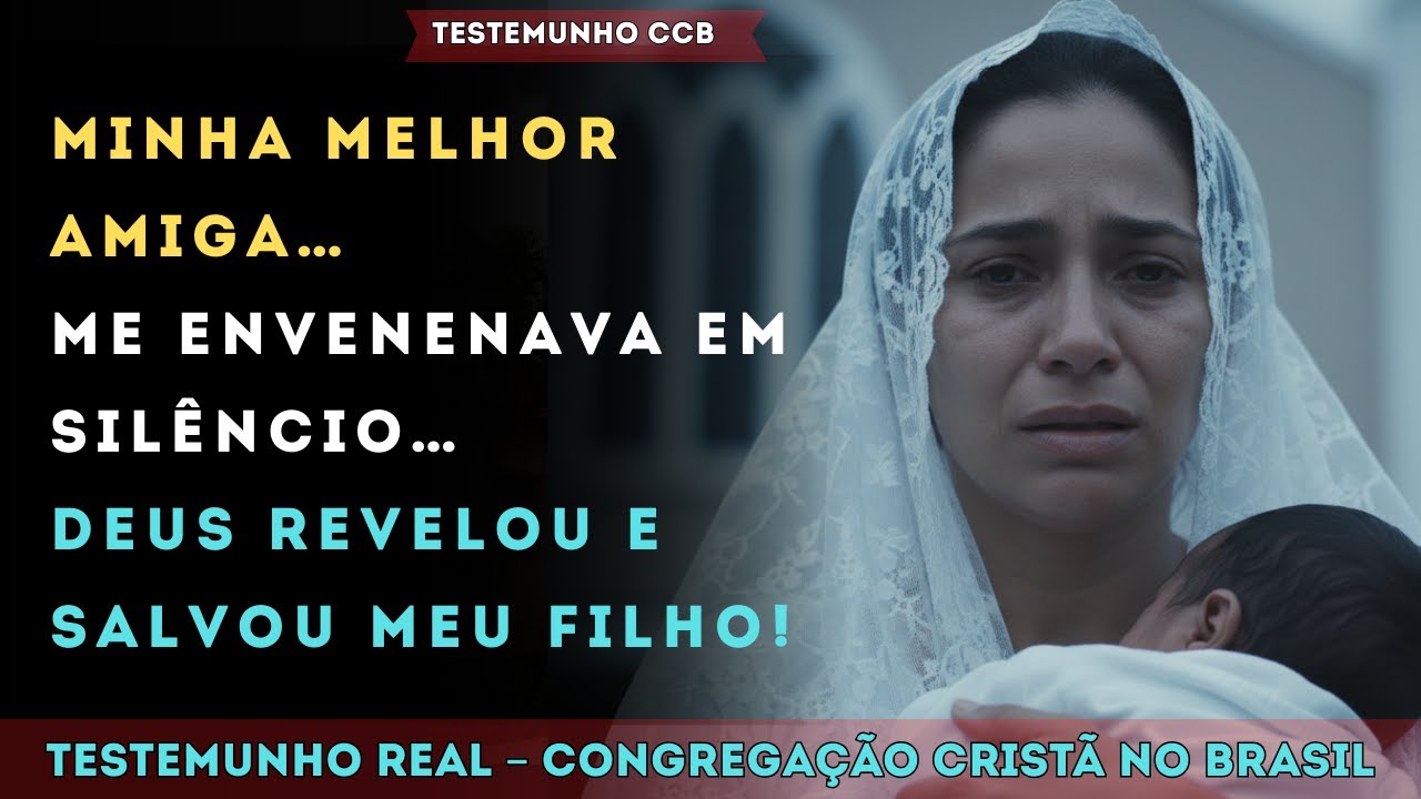 TESTEMUNHO CCB – MELHOR AMIGA ME ENVENENAVA GRÁVIDA PARA TOMAR MEU MARIDO! 🙏⚠️