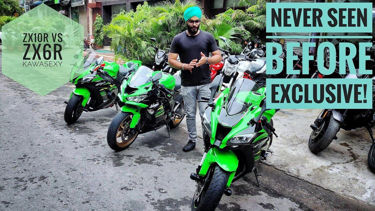 Kawasaki Zx10R vs Zx6R | Exclusive Vlog | Jasneet Singh