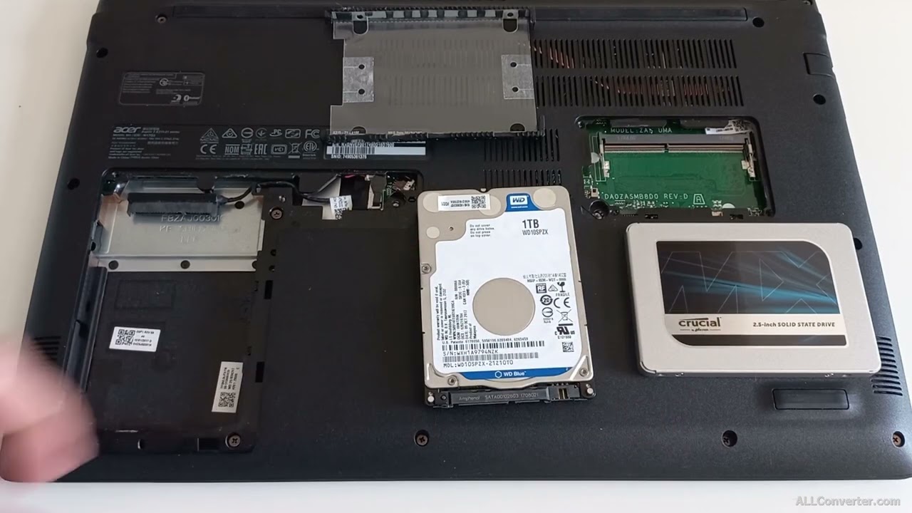 PC portable : Upgrade RAM et SSD