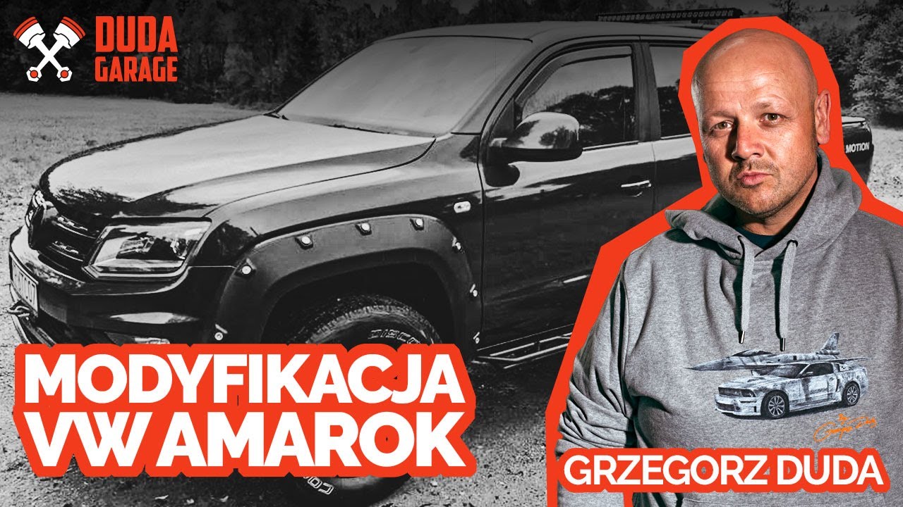 Grzegorz Duda przedstawia zmodyfikowanego VW Amarok