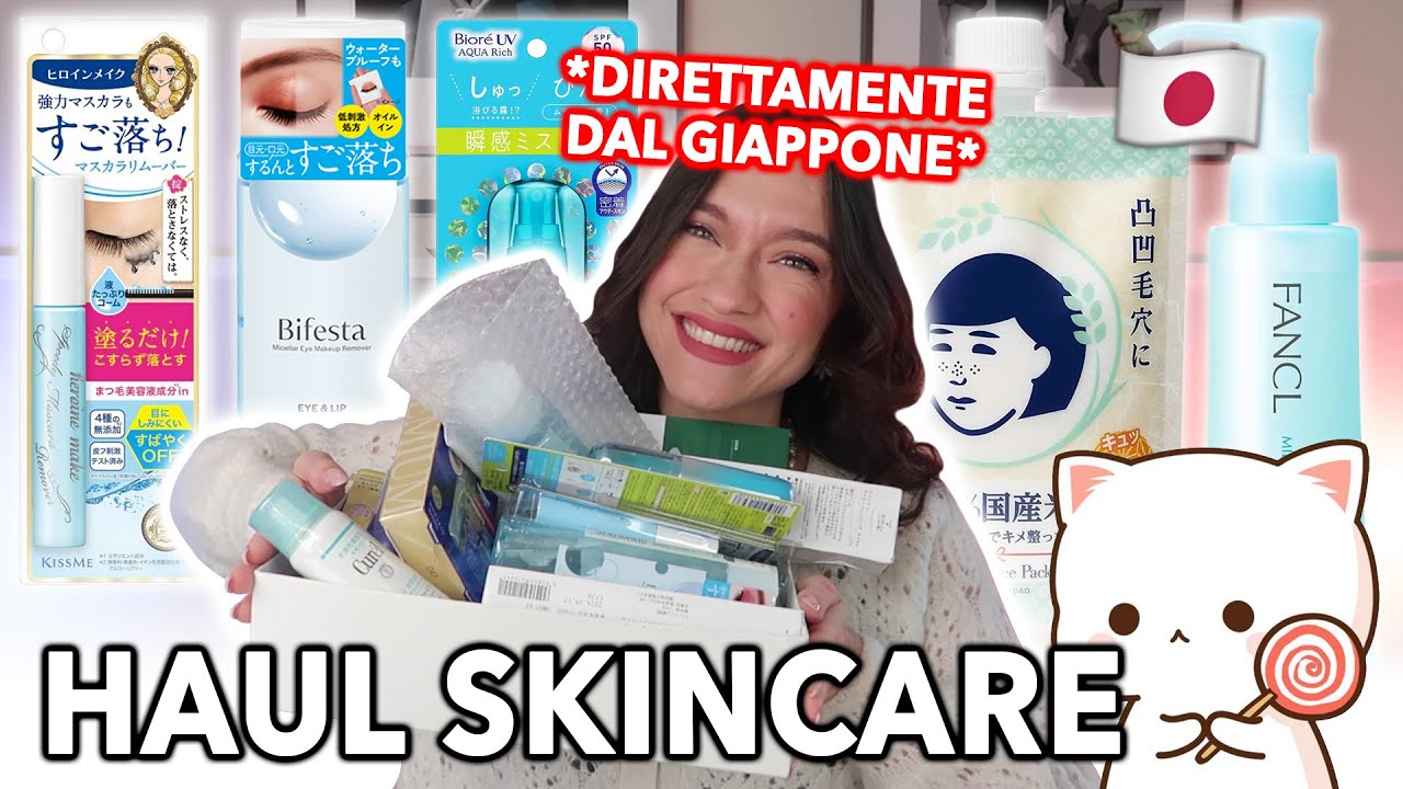COSA COMPRARE IN GIAPPONE 🇯🇵 SKINCARE EDITION - Haul Skincare Giapponese
