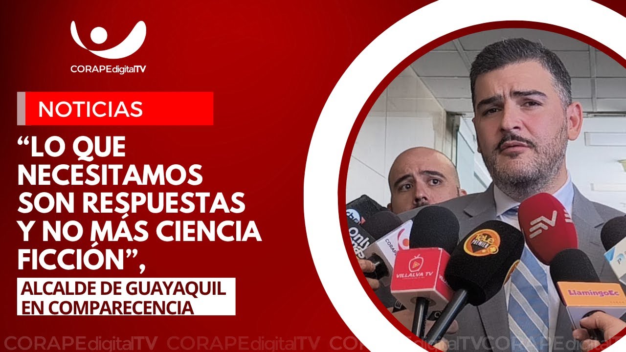 Alcalde de Guayaquil explica investigación por coche bomba