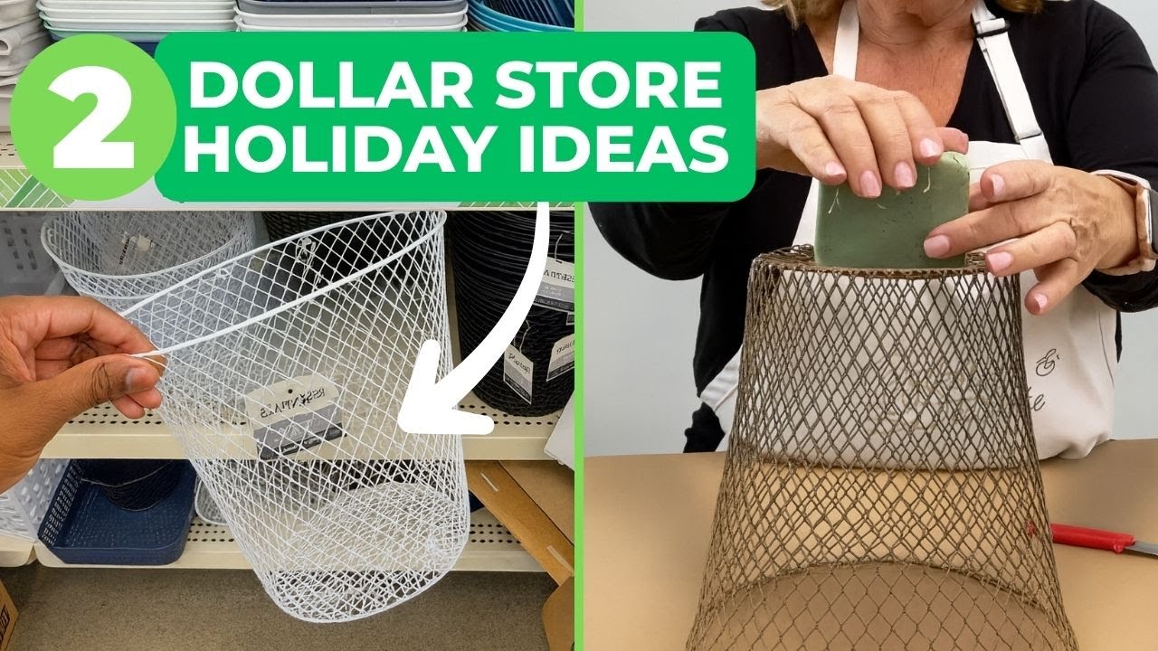 БЕГИТЕ в магазин Dollar Store за мусорным ведром и получите блестящий лайфхак по декору!