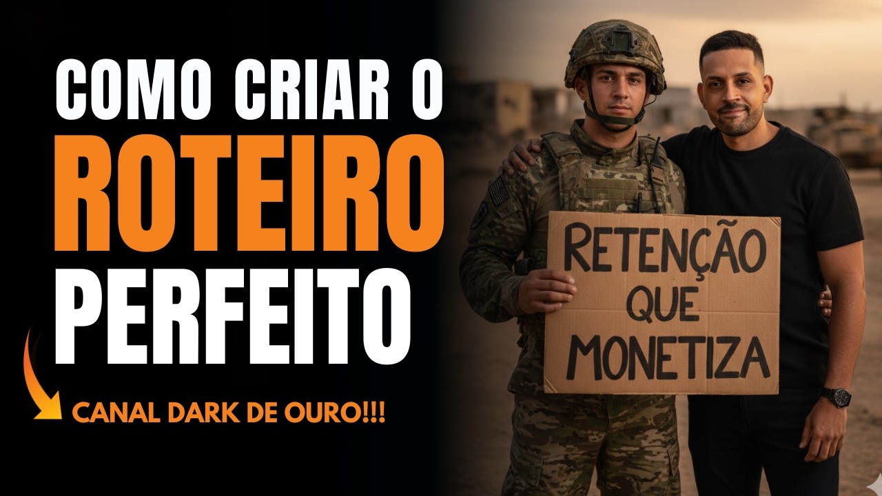 🚨 Como Essa IA Cria Roteiros Viciantes Para Canal Dark (Monetização Acelerada)