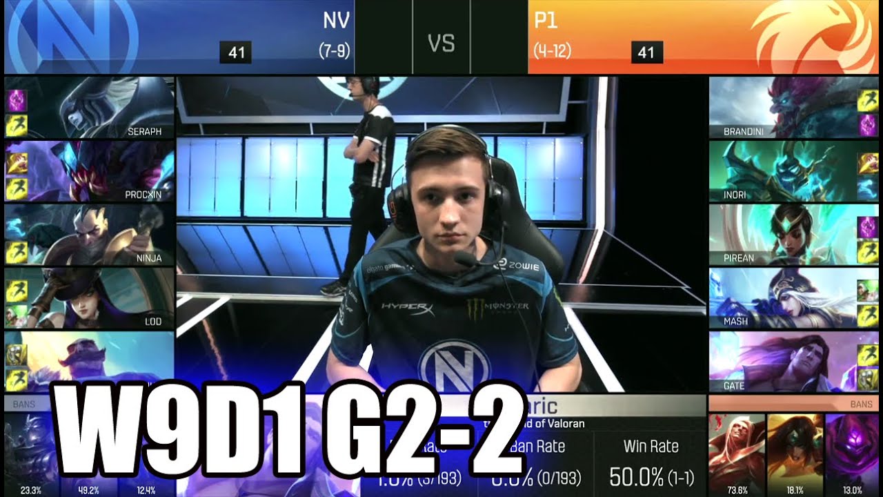 Phoenix1 vs Team EnVyUs | Game 2 S6 NA LCS Summer 2016 Week 9 Day 1 | P1 vs NV G2 W9D1 1080p