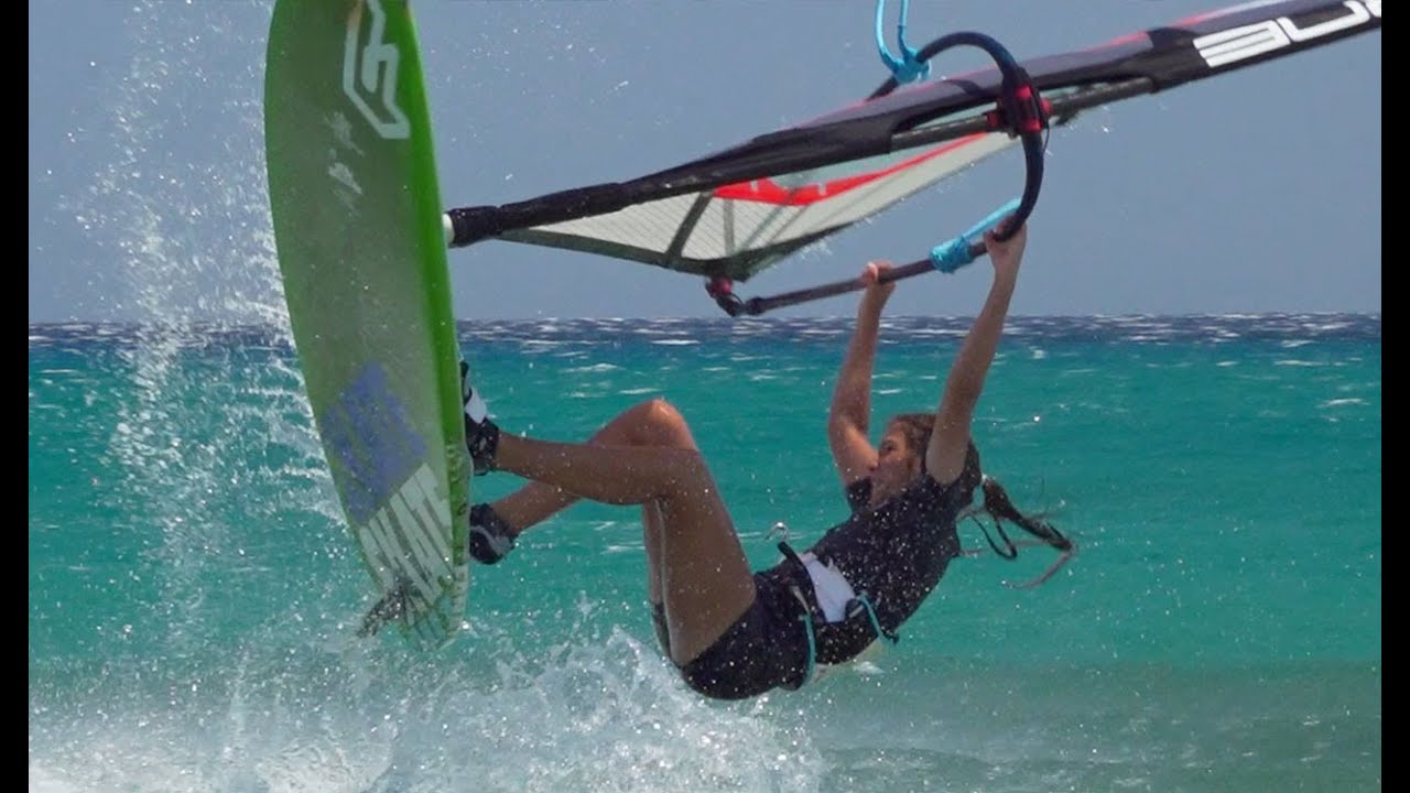 Freestyle Windsurfing at 13 years - Grubby, Kono, Spock, Gecko, Burner/Flaka attempts