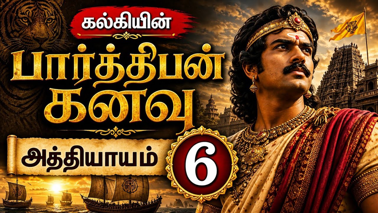 பார்த்திபன் கனவு கல்கி அத்தியாயம் ஆறு #aivideo #aistorytovideo #aianimation