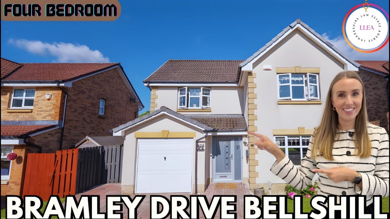 4-Bedroom Detached House for Sale in Bellshill | Bramley Drive Property Tour