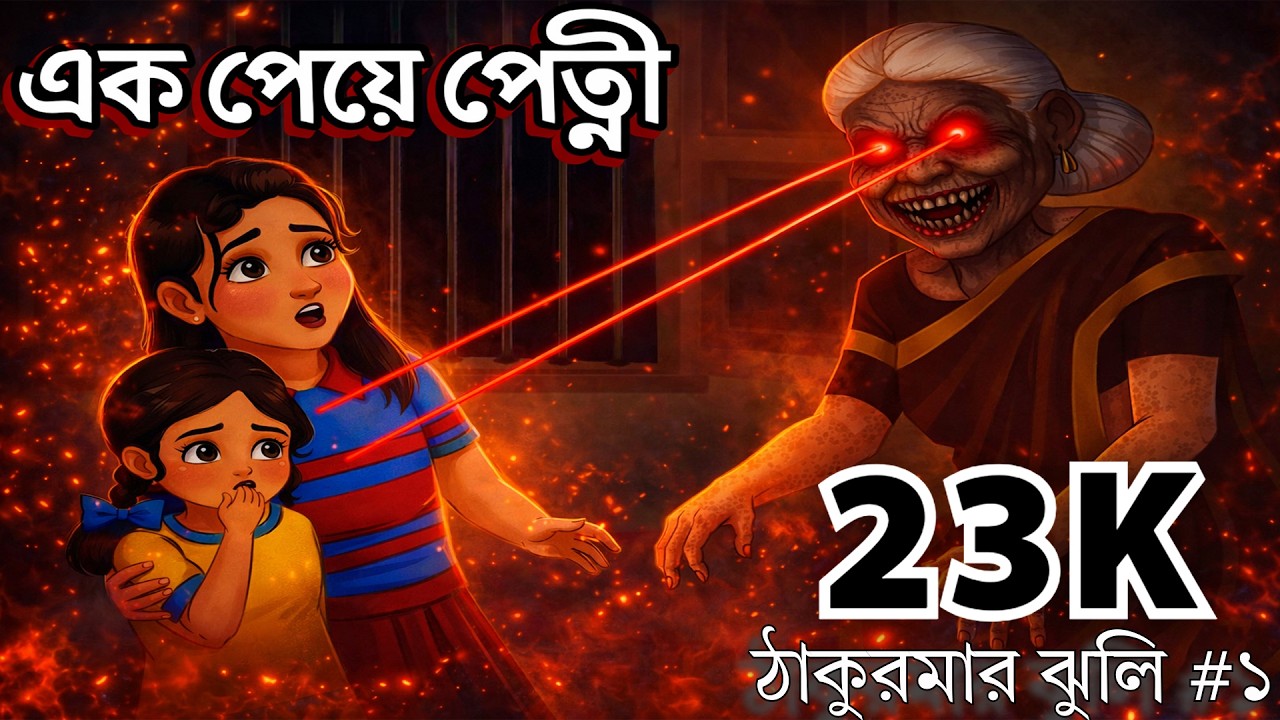 Ek Paeye Petni | Bengali Horror Cartoon | Bangla Bhuter Golpo | Tantrik | Suspense | Crime