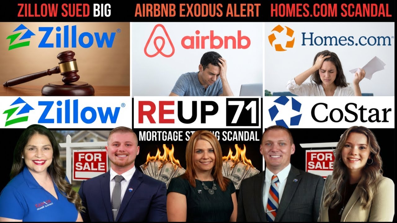 REUP 71 | Zillow & Rocket Sued for Mortgage Steering + Airbnb Owners Bailing Out | Tiffin Ohio