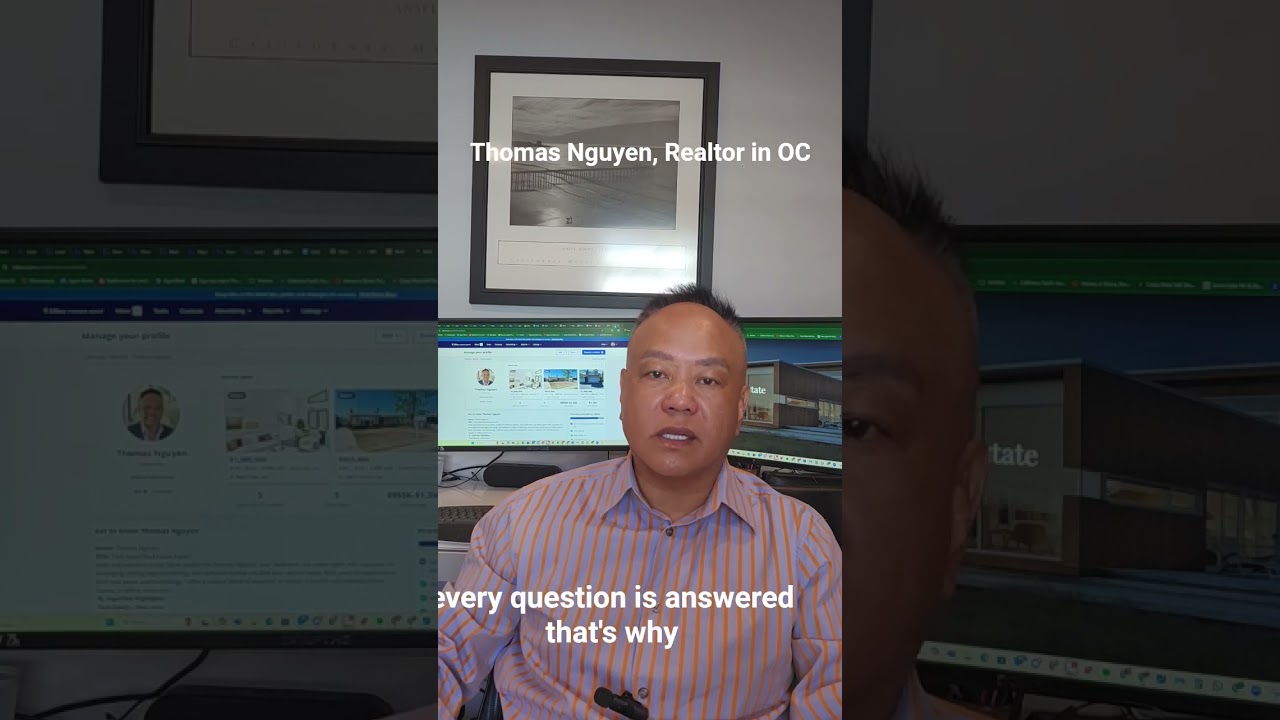 The Galaxy Best Realtor -  Thomas Nguyen (according to his Mom)  #realestate #irvinerealestate