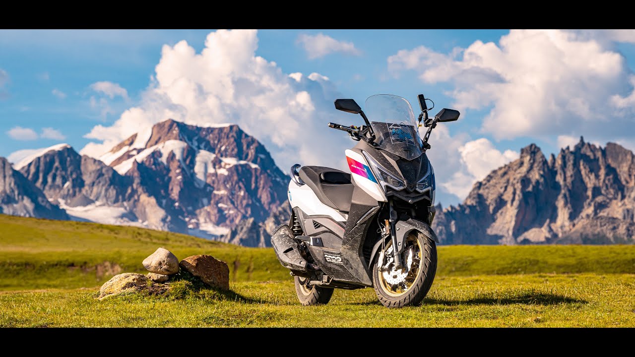 Most capable scooter in the world with 200 riders around China