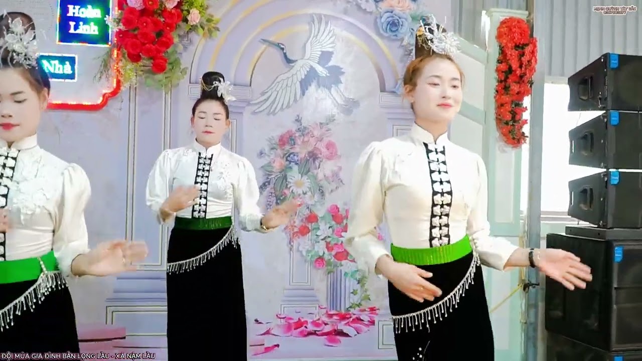 ĐỘI MÚA XINH ĐẸP BẢN LỌNG LẦU - LÀM CẢ KHÁN PHÒNG TÂN GIA PHẢI MÊ MẨN