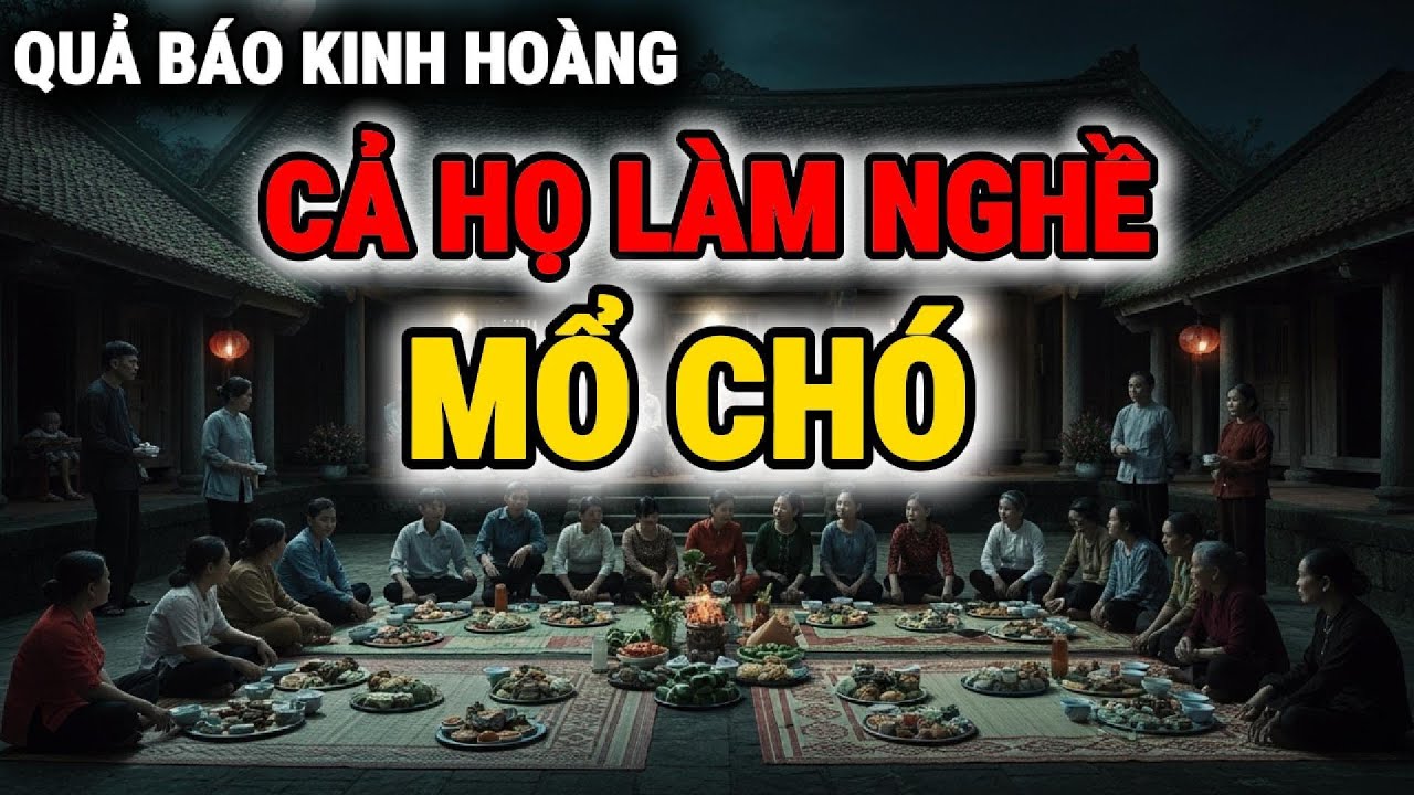 CẢ HỌ LÀM NGHỀ MỔ CHÓ - QUẢ BÁO SÁT SINH 3 Đời Khiến Cả Làng Rùng Mình |Truyện NHÂN QUẢ