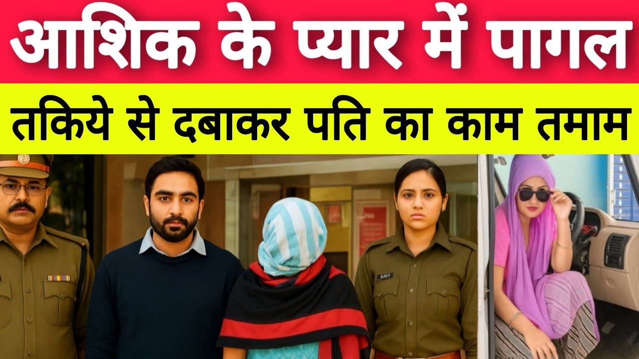 इश्क में अंधी पत्नी ने पति के साथ खेला खौफनाक खेल ! True Story