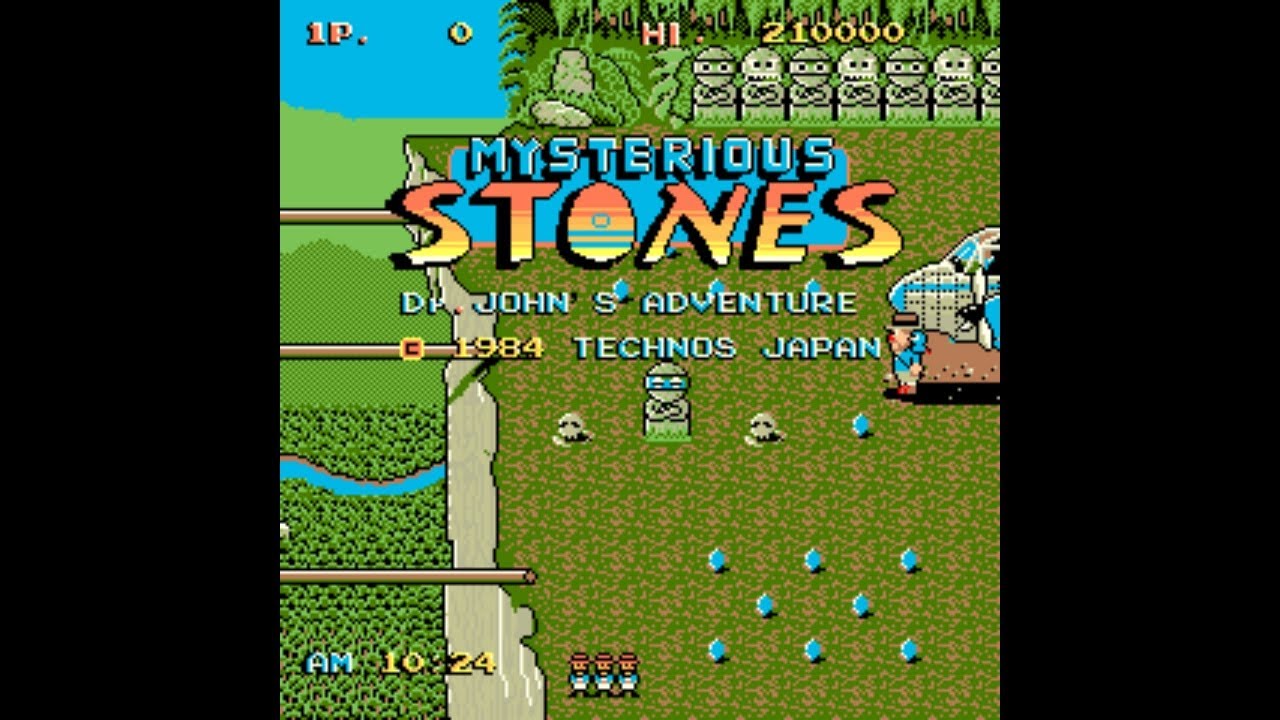 Mysterious Stone 1984 Technos Japan Mame Retro Arcade Games