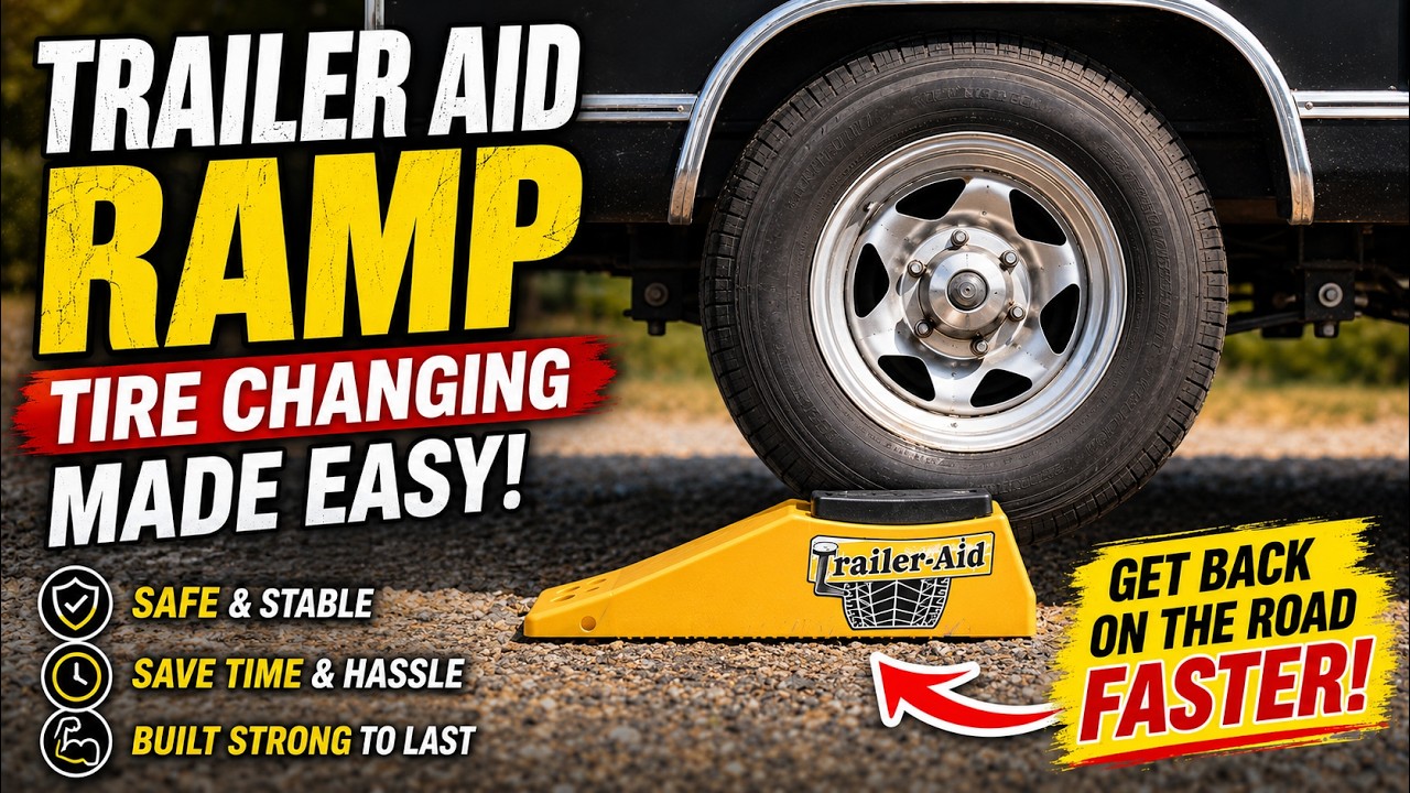Trailer Aid Tire Changing Ramp